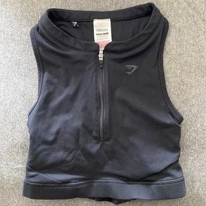 Gymshark Speed High Neck Longline Sports Bra, size medium